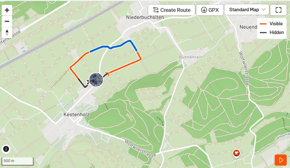 Laufkarte